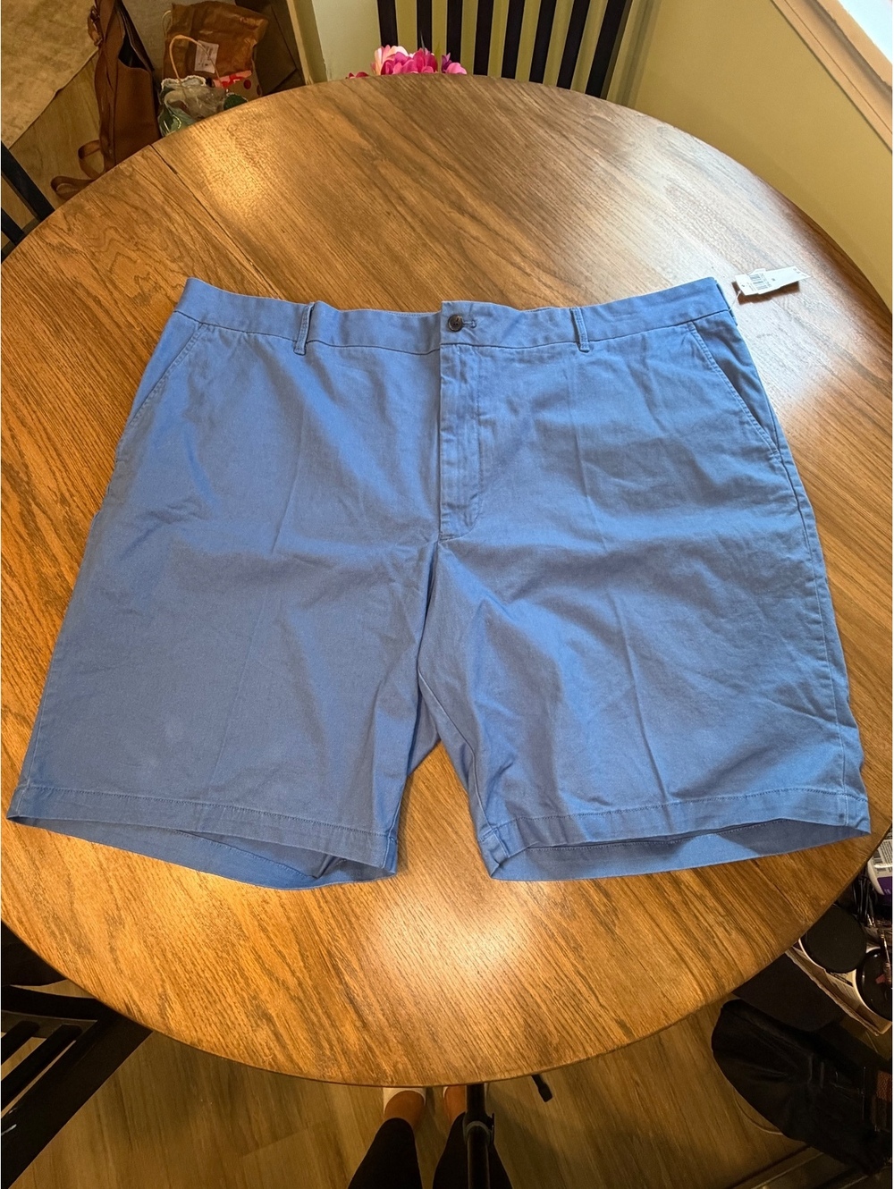 NWT Izod Royal Blue Saltwater Stretch Chino Short 10.5 Inseam 50